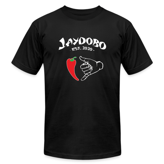 Jaydobo Unisex Black TShirt - black