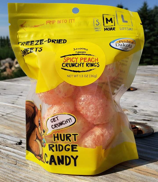 Spicy Peach Crunchy Rings